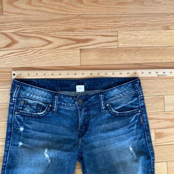 Silver jeans Tuesday seven eights ankle size 30 - Picture 7 of 11